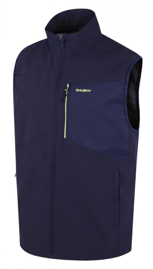Husky Salien M dk. blue, XL Pánska softshell vesta