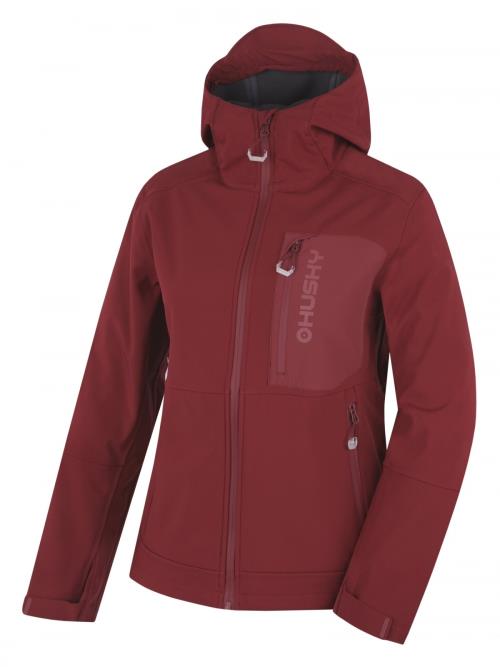 Husky Samai L bordo, M Dámska softshell bunda