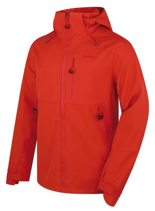 Husky Sauri M red, XXL Pánska softshell bunda