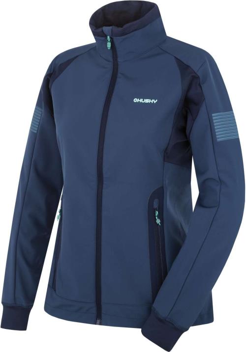 Husky Scooby L dk. blue, S Dámska softshell bunda