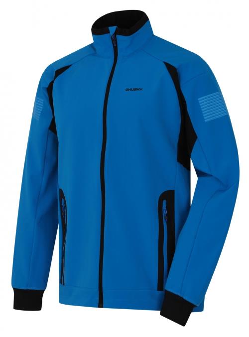 Husky Scooby M modrá, S Pánska softshell bunda