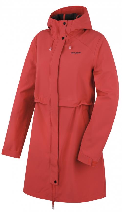 Husky Sephie L red, XS Dámsky softshell kabát
