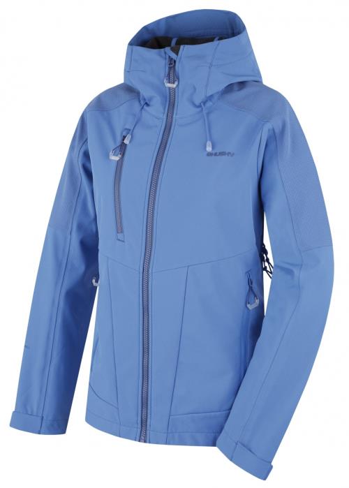 Husky Sevan L blue, XL - plus Dámska softshell bunda