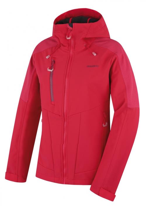 Husky Sevan L pink, S Dámska softshell bunda