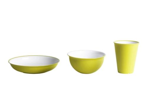Omada Sanaliving Set 3pcs Verde Acido Súprava riadu