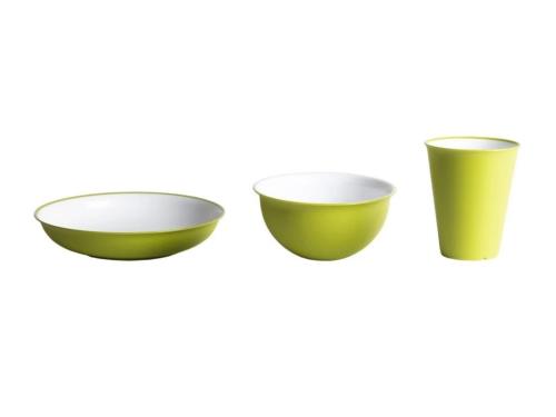 Omada Sanaliving Set 3pcs Verde Mela Súprava riadu
