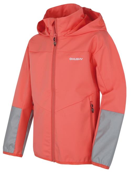 Husky Sonny K ružová, 140 Detská softshell bunda
