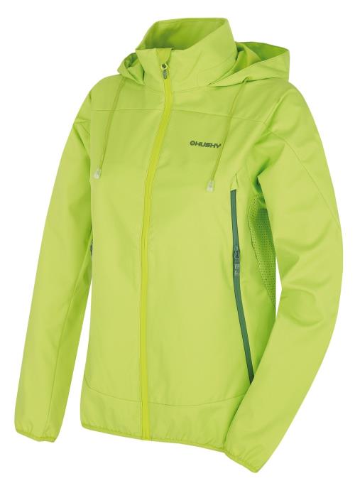 Husky Sonny L jas. zelená, XL Dámska softshell bunda