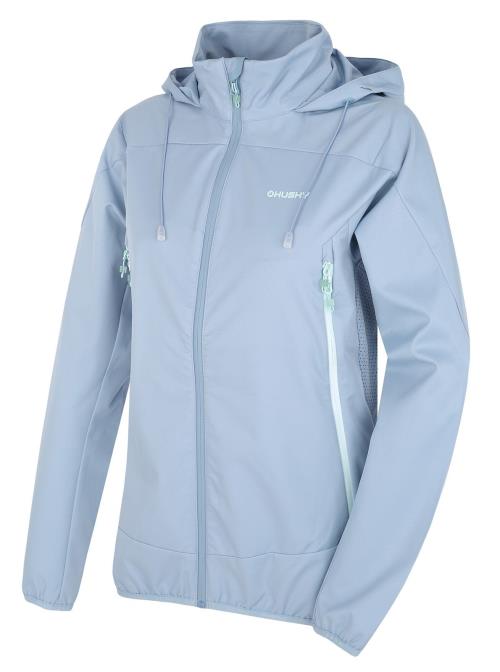 Husky Sonny L sv. modrá, XXL Dámska softshell bunda