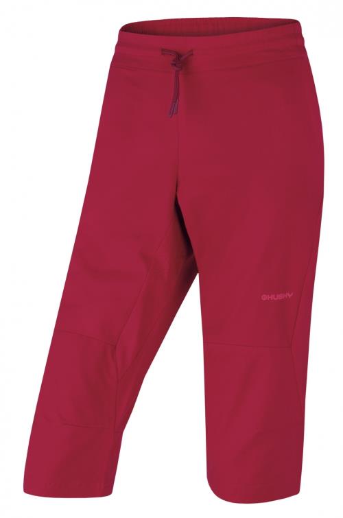 Husky Speedy L magenta, XL Dámske outdoorové 3/4 nohavice