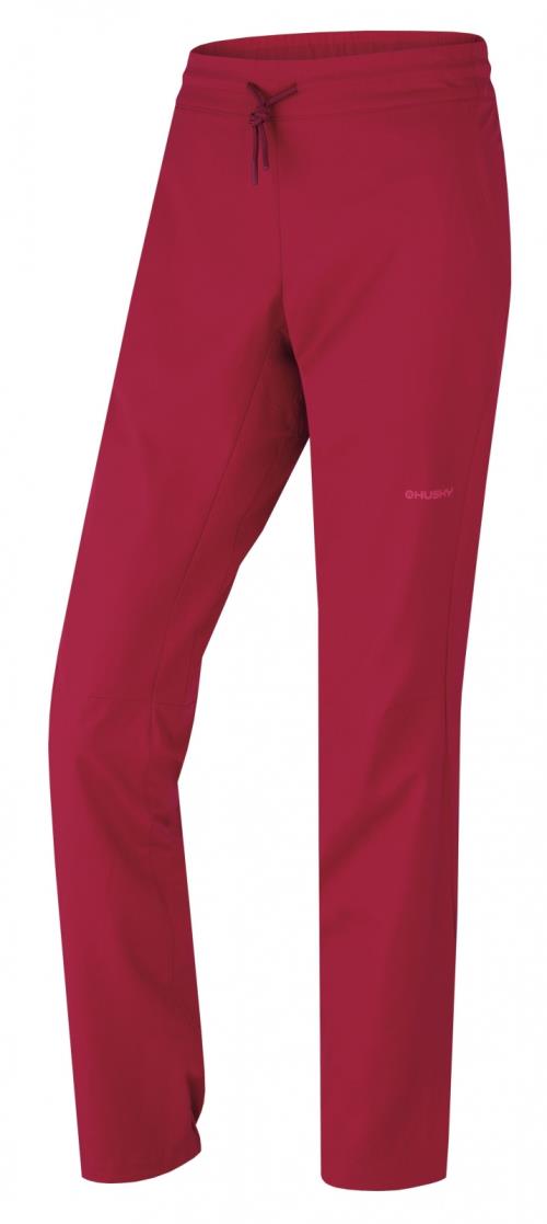 Husky Speedy Long L magenta, L Dámske outdoorové nohavice