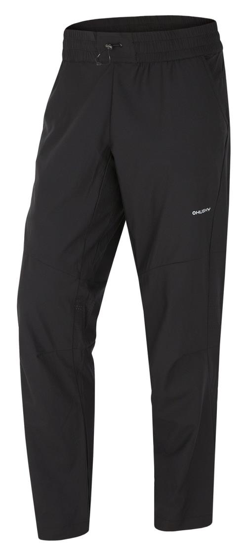 Husky Speedy Long M čierna, M Pánske outdoorové nohavice