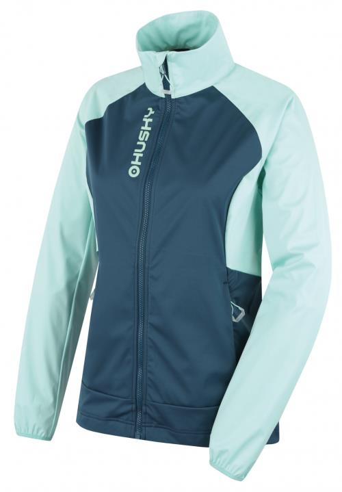 Husky Suli L mint/turquoise, XL Dámska softshell bunda