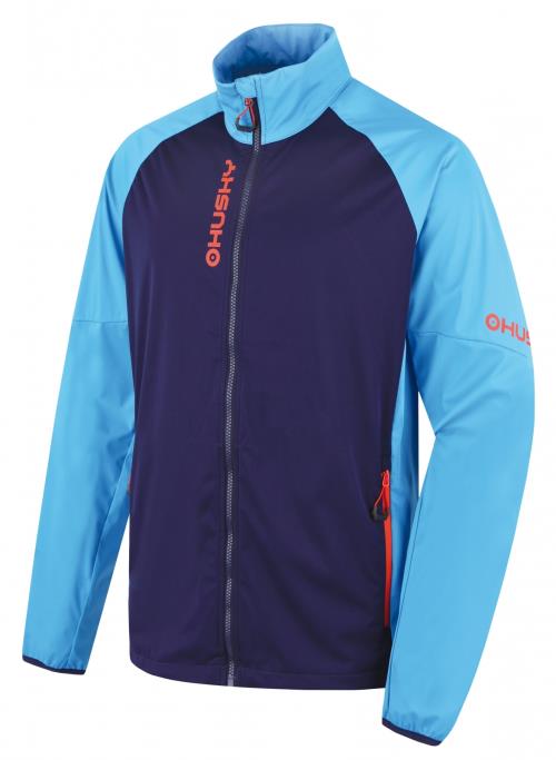 Husky Suli M blue, L Pánska softshell bunda