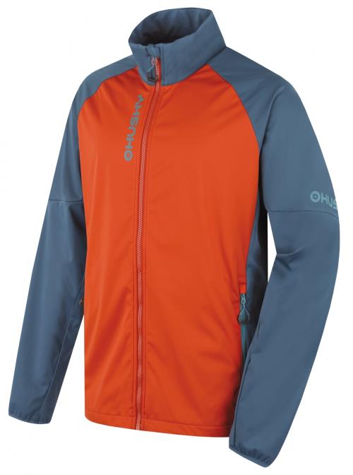 Husky Suli M turquoise/brown, XXL Pánska softshell bunda