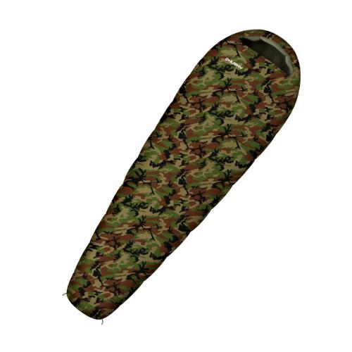 Husky Junior Army -10°C green Syntetický trojsezónny detský spacák