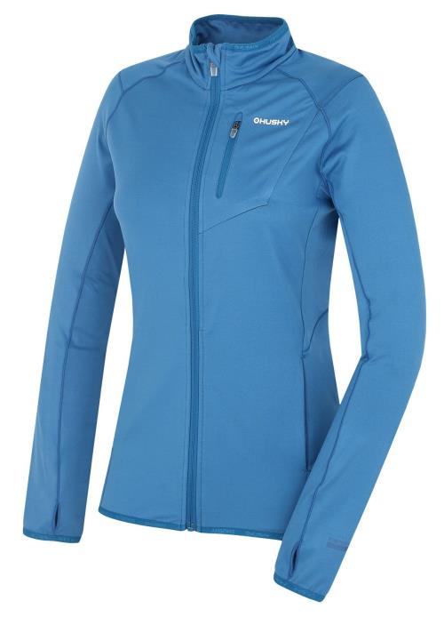 Husky Tarp zips L modrá, S Dámska mikina na zips
