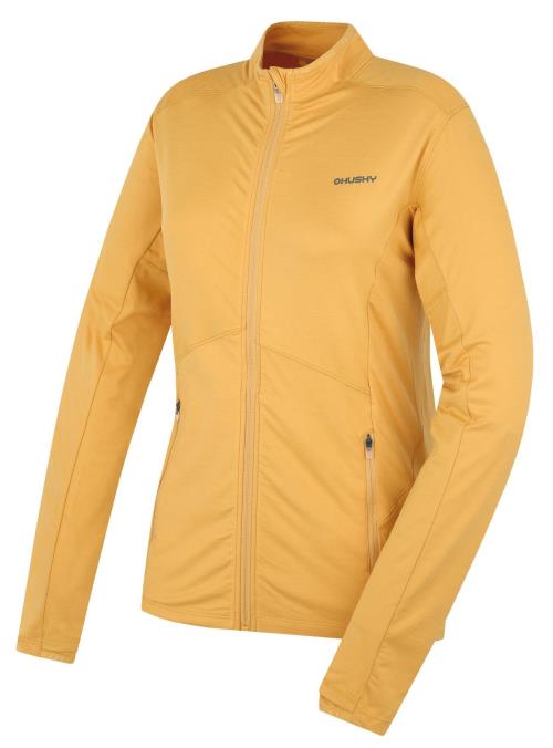 Husky Tarp zips L lt. yellow, L Dámska mikina na zips