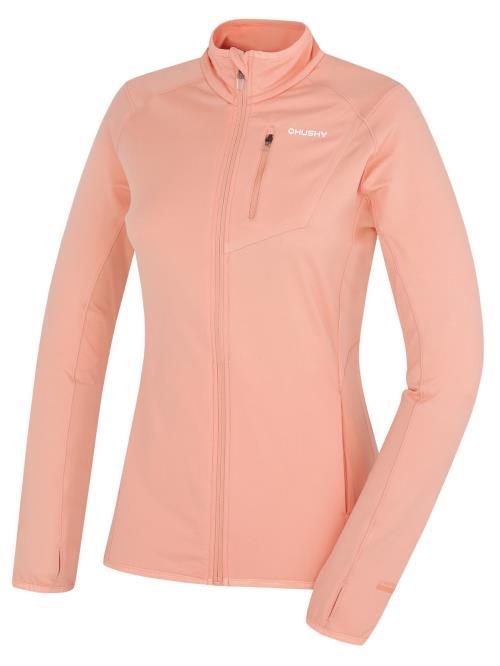 Husky Tarp zips L sv. ružová, XXL Dámska mikina na zips