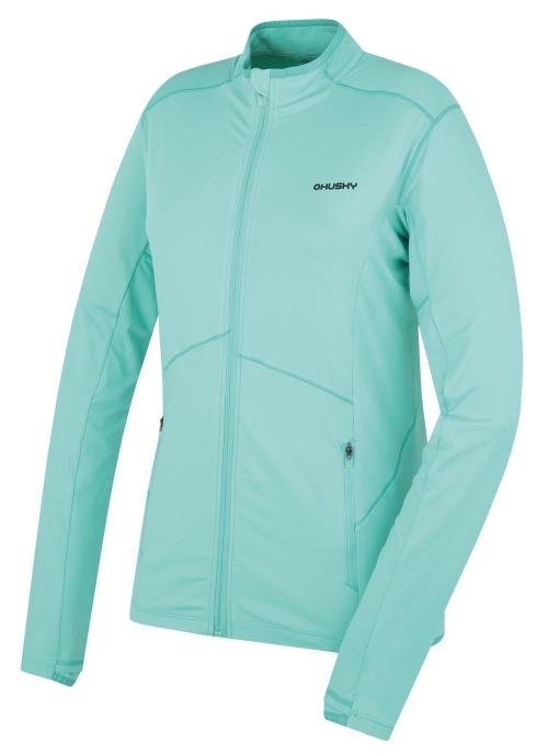 Husky Tarp zips L turquoise, L Dámska mikina na zips