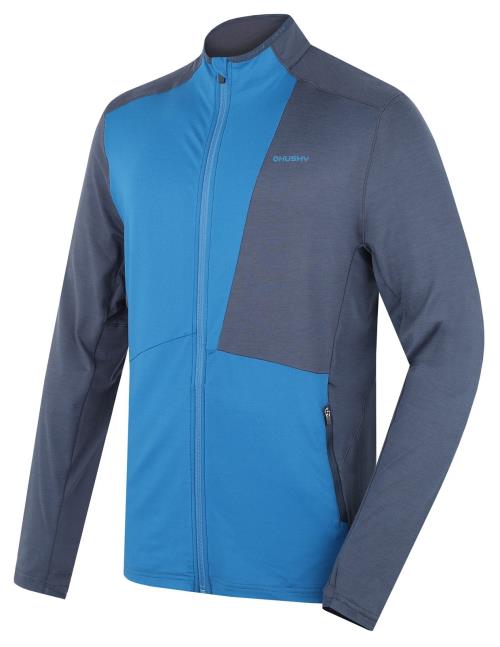 Husky Tarp zips M dk. blue/blue, L Pánska mikina na zips