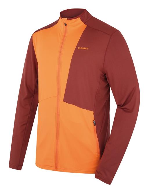 Husky Tarp zips M deep brick/orange, XL Pánska mikina na zips