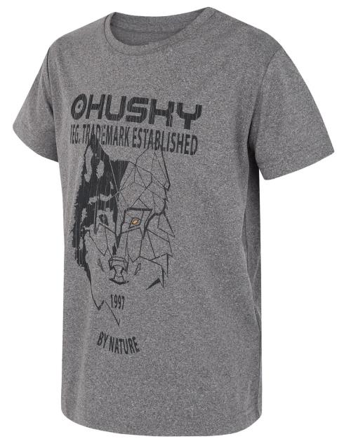 Husky Tash K tm. šedá, 122 Detské funkčné tričko