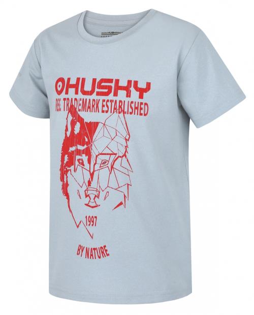 Husky Tash K lt. grey, 122 Detské funkčné tričko