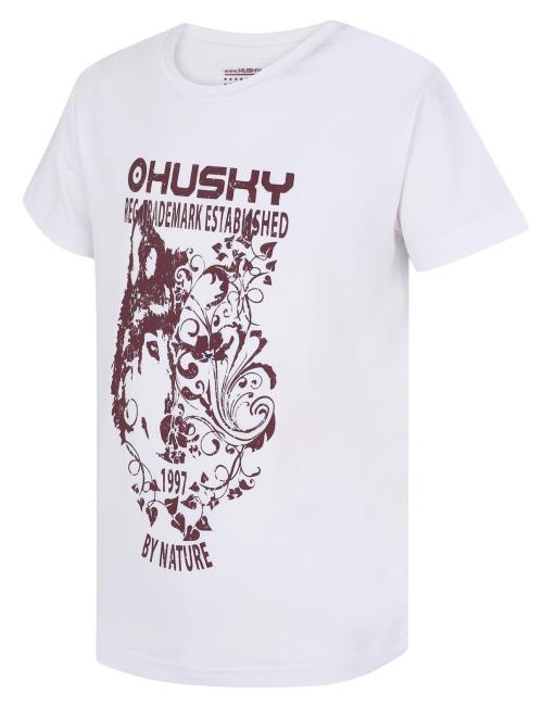 Husky Tash K biela, 134 Detské funkčné tričko