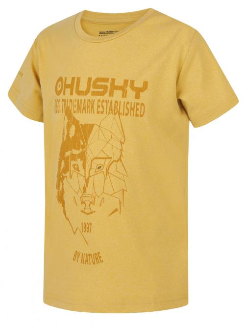 Husky Tash K yellow, 122 Detské funkčné tričko