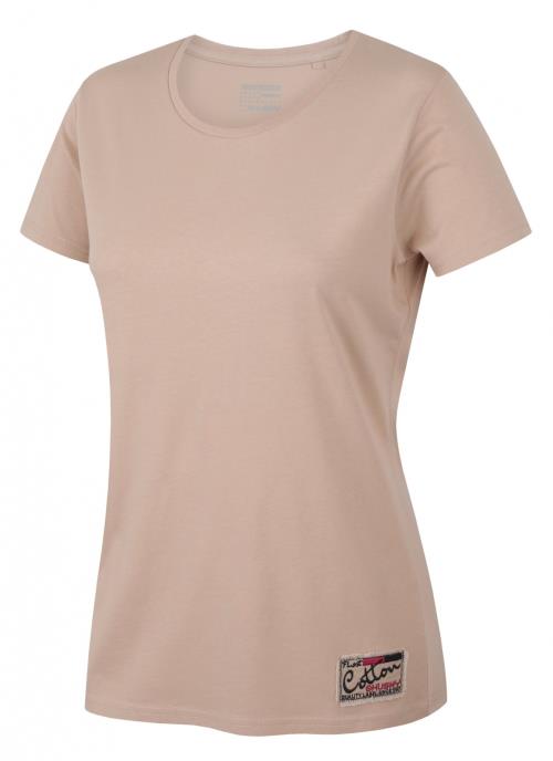 Husky Tee Base L beige, L Dámske bavlnené tričko