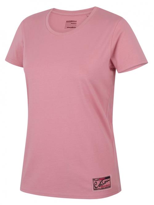 Husky Tee Base L pink, XXL Dámske bavlnené tričko