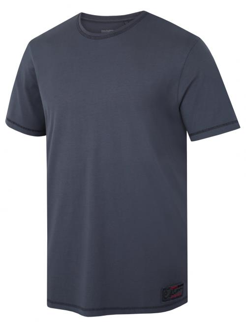 Husky Tee Base M dark grey, L Pánske bavlnené tričko