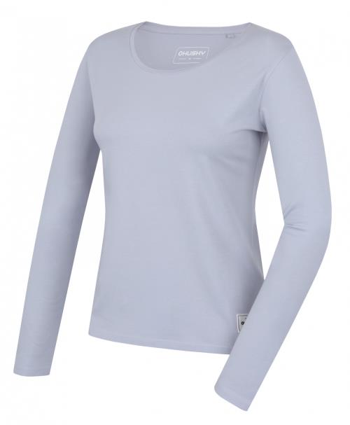 Husky Tee Loba L light blue, XS Dámske bavlnené tričko
