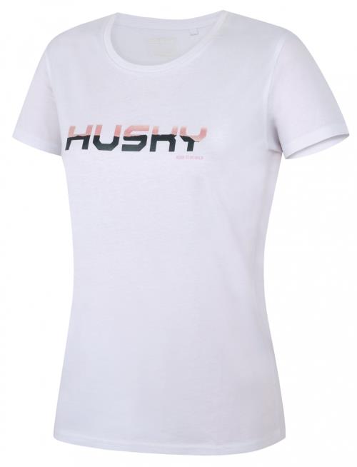 Husky Tee Wild L white, XXL Dámske bavlnené tričko