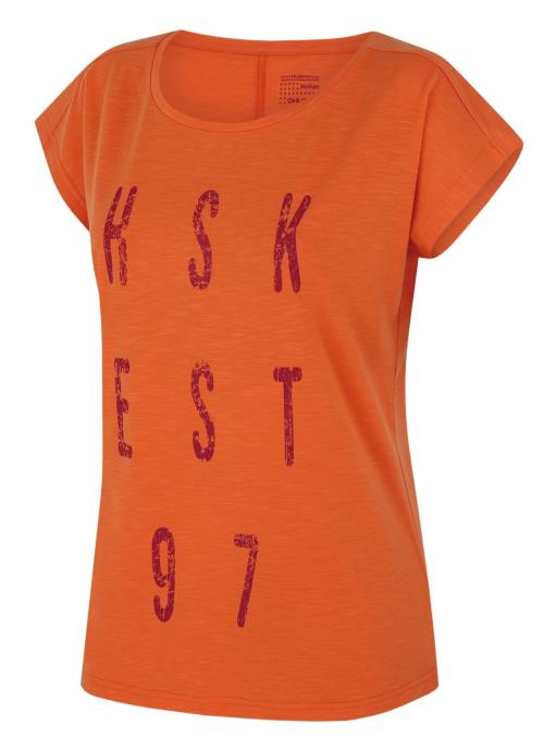 Husky Tingl L lt. orange, M Dámske funkčné tričko