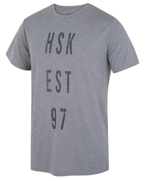 Husky Tingl M šedá, L Pánske funkčné tričko