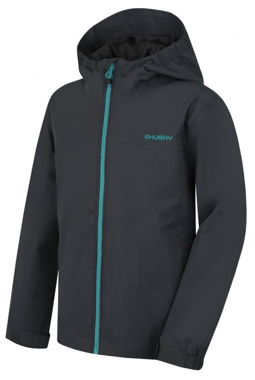 Husky Zunat K dk. grey, 152 Detská outdoorová bunda