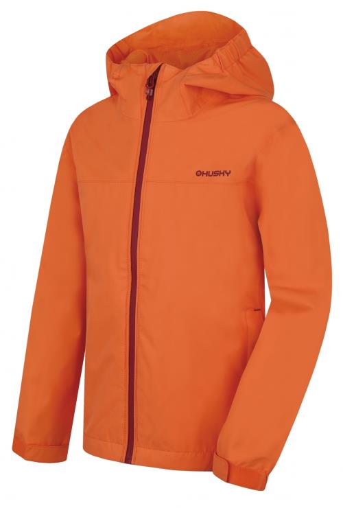Husky Zunat K lt. orange, 164 Detská outdoorová bunda